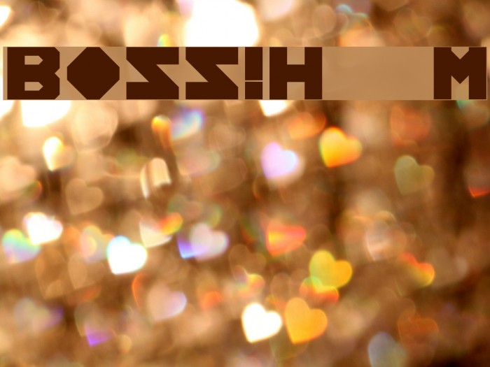 BOSS!HelpMe Font examples