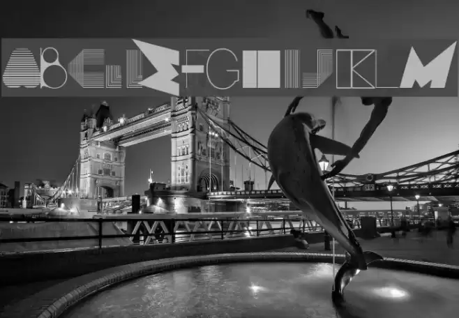 BOSSM-A Font examples