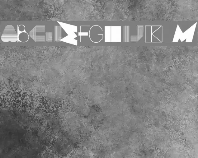 BOSSM-A Font examples