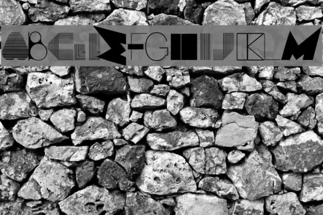 BOSSM-A Font examples