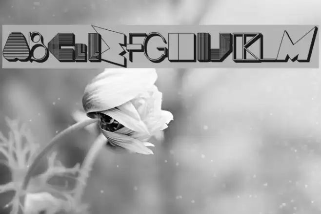 BOSSM-B Font examples