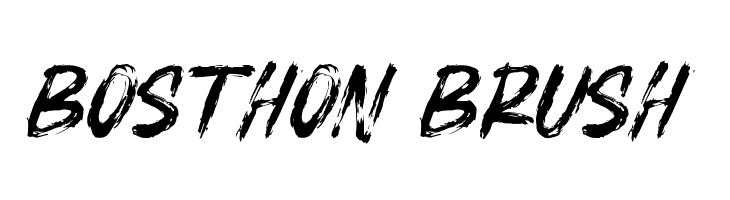 BOSTHON BRUSH Fonte