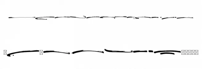BOSTHON Swash 字体 小写