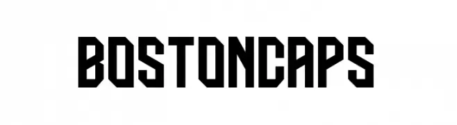 BOSTONCAPS  Fuentes Gratis Descargar