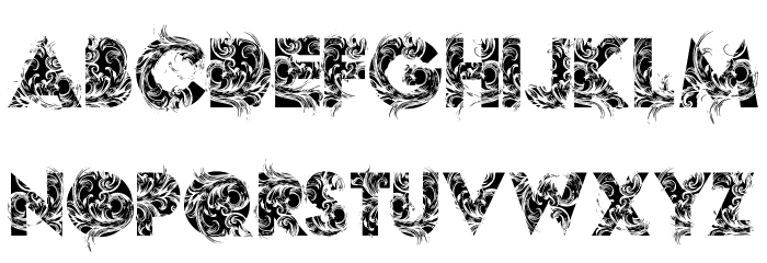 BOTANIC PERSONAL USE Bold Font LOWERCASE