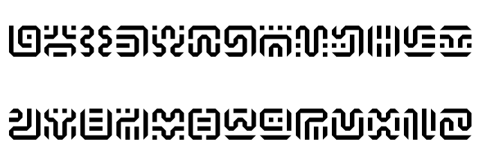 BOTW Hylian Regular Font Litere mici