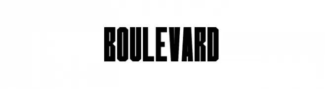 BOULEVARD  تنزيل الخطوط