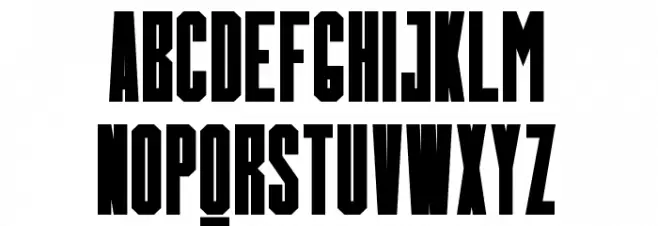 BOULEVARD Schriftart Groß