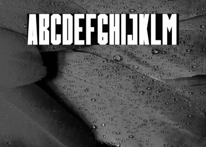 BOULEVARD Font examples