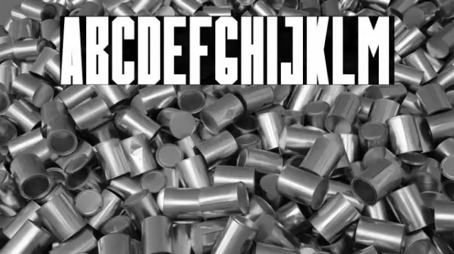 BOULEVARD Font examples