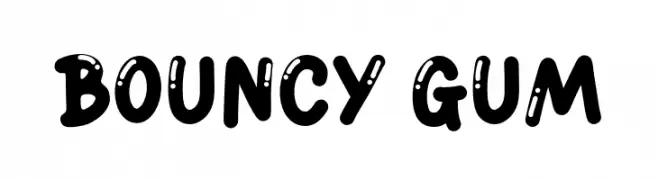 BOUNCY GUM  Fuentes Gratis Descargar