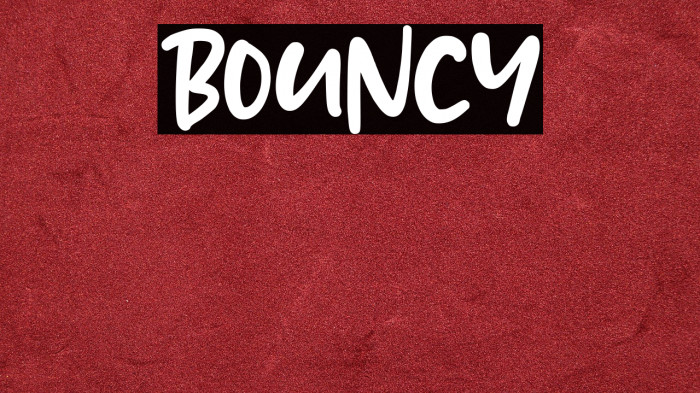 BOUNCY Example 3