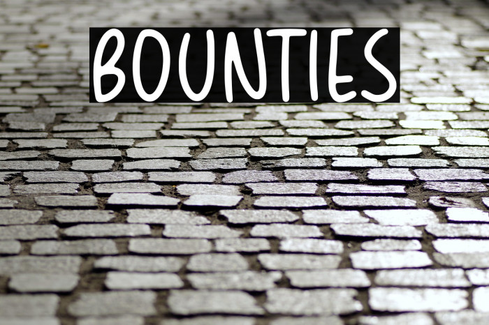 BOUNTIES Example 3