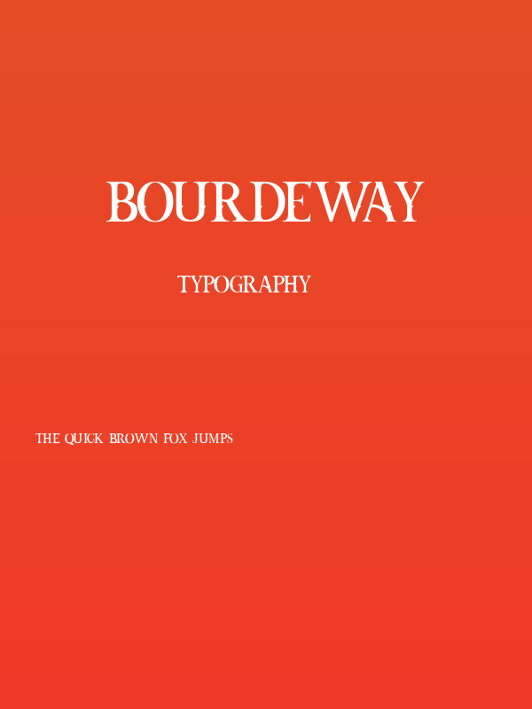 BOURDEWAY Poster