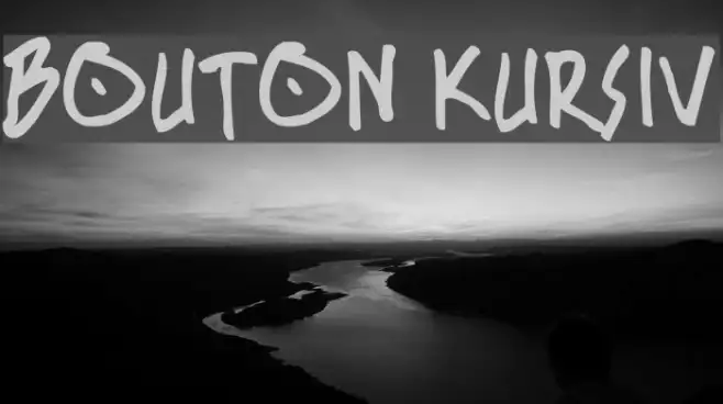 BOUTON Kursiv Example 1