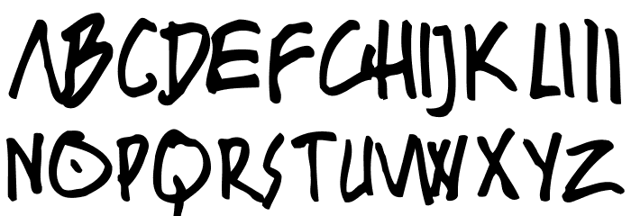 BOUTON Kursiv Font LOWERCASE