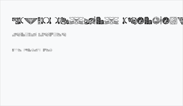 BOUTON Nouveau Ornaments II Business Card