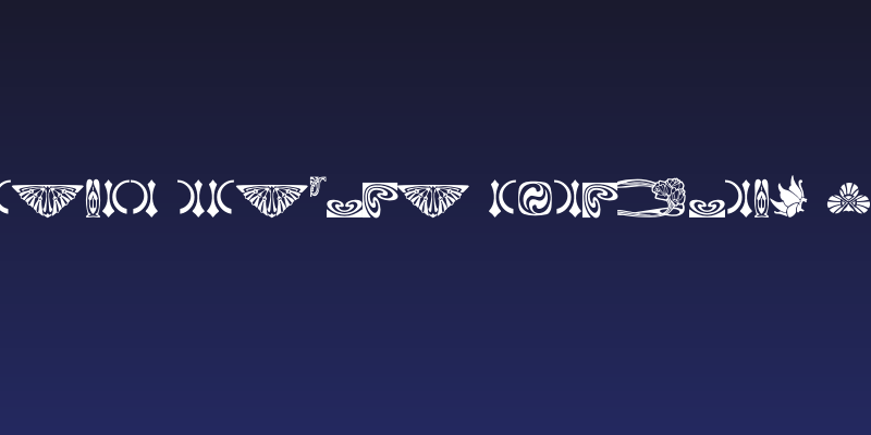 BOUTON Nouveau Ornaments II Social Header