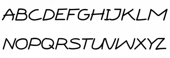 BOXI MARKER Font UPPERCASE