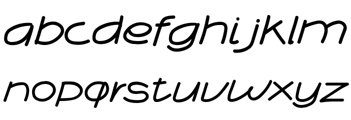 BOXI MARKER Font LOWERCASE
