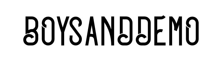 BOYSANDDEMO  font caratteri gratis