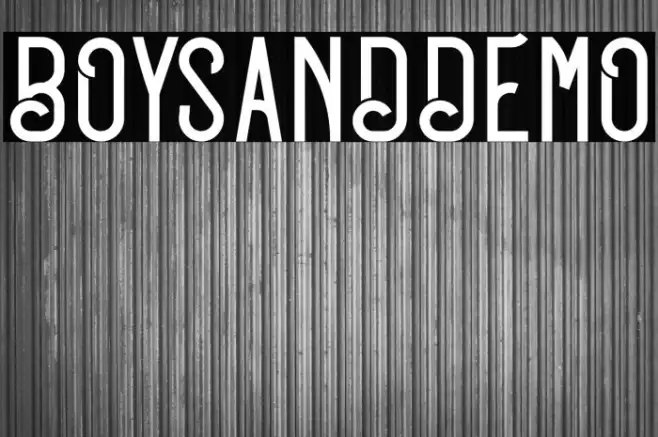 BOYSANDDEMO Example 1