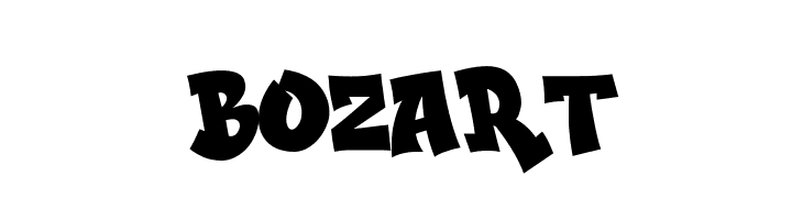 BOZART  免费字体下载