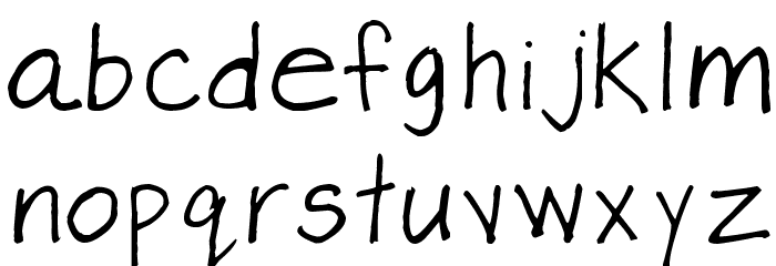 Bo Chen Font Font LOWERCASE