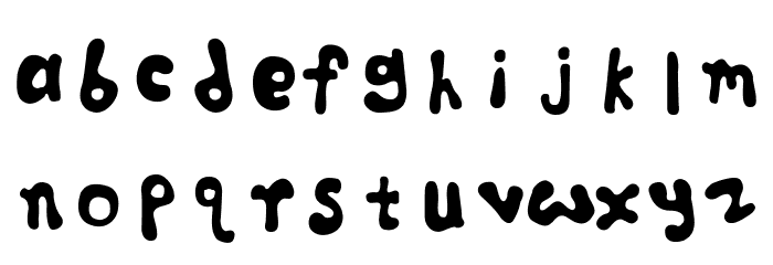BoB Шрифта строчной