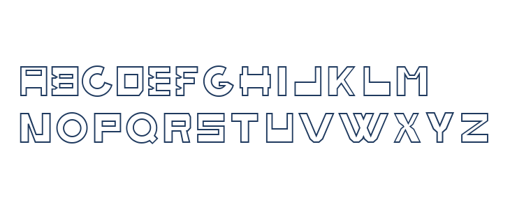 BoBardi Regular Lowercase