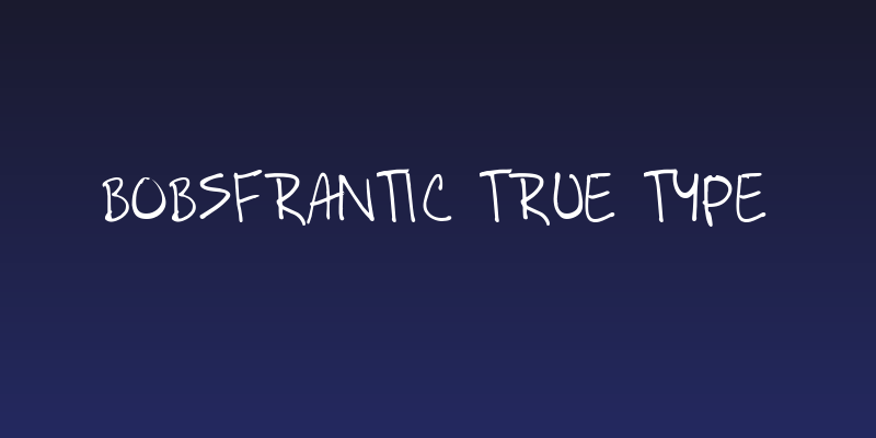 BoBsFrAnTiC True Type Social Header