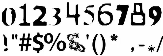 Bo_Toy Font OTHER CHARS