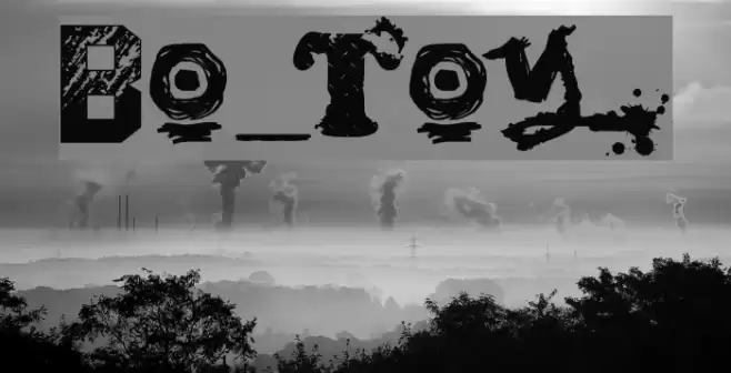 Bo_Toy Font examples