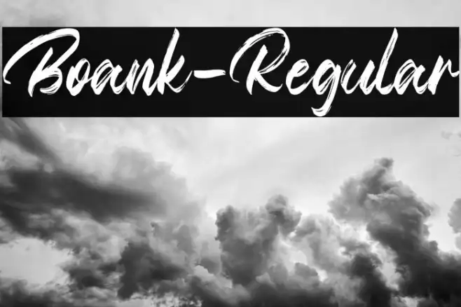 Boank-Regular Example 3
