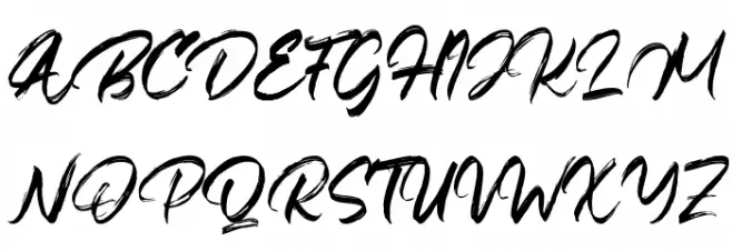 Boank Regular Schriftart Groß