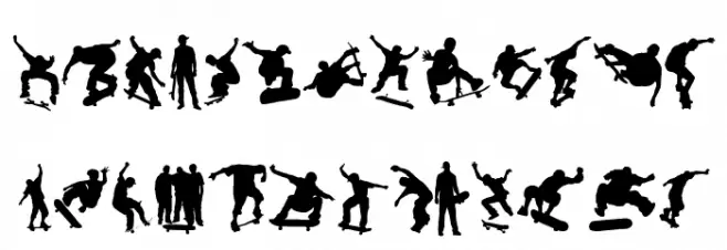 Board Dudes 字体 大写