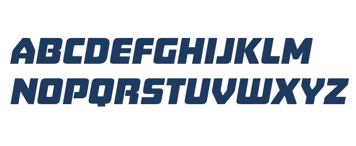 Board of Directors Heavy Italic Uppercase