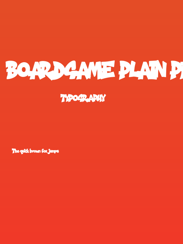 Boardgame Plain PERSONAL USE Regular Poster