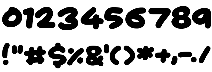Boardgamers Font OTHER CHARS