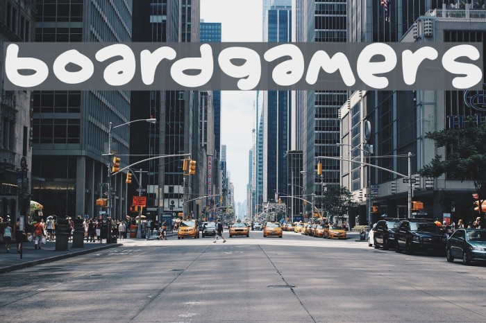 Boardgamers Font examples