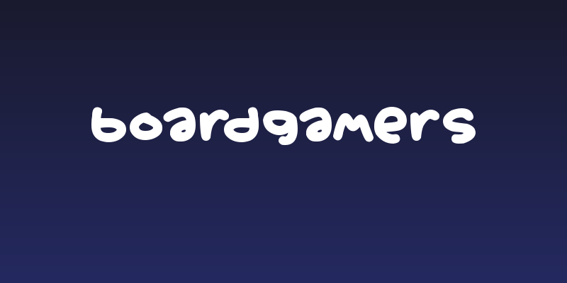 Boardgamers Social Header
