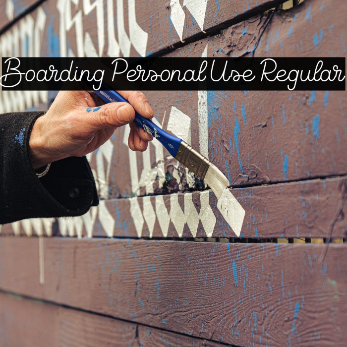 Boarding Personal Use Regular Example 2