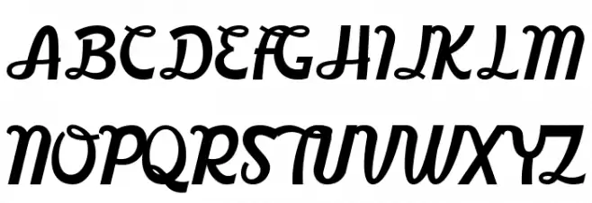 BoardleyDemo Шрифта ВЕРХНИЙ