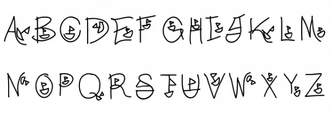 Boatfont Fonte MAIÚSCULAS