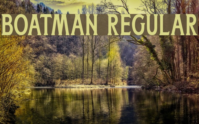 Boatman Regular Example 2