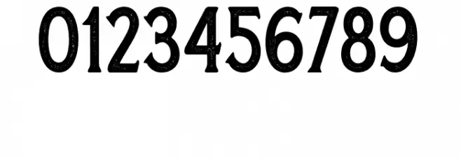 Boatman Stamped (Free Personal Use) Font OTHER CHARS