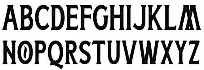 Boatman Stamped (Free Personal Use) خط أحرف كبيرة