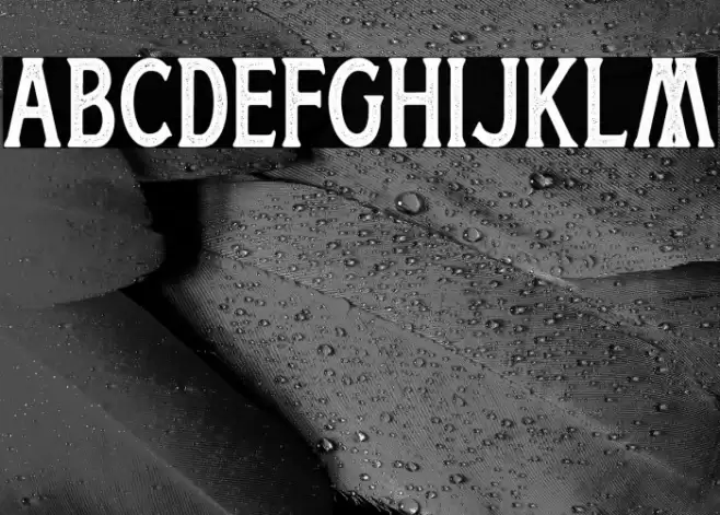 Boatman Stamped (Free Personal Use) Font examples