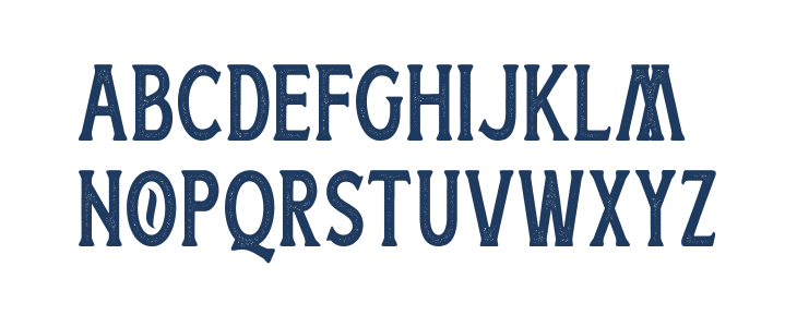Boatman Stamped (Free Personal Use) Lowercase