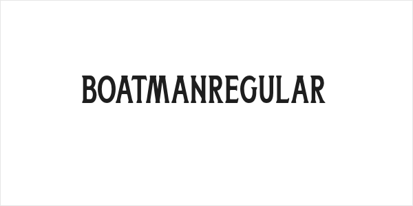 BoatmanRegular Logo